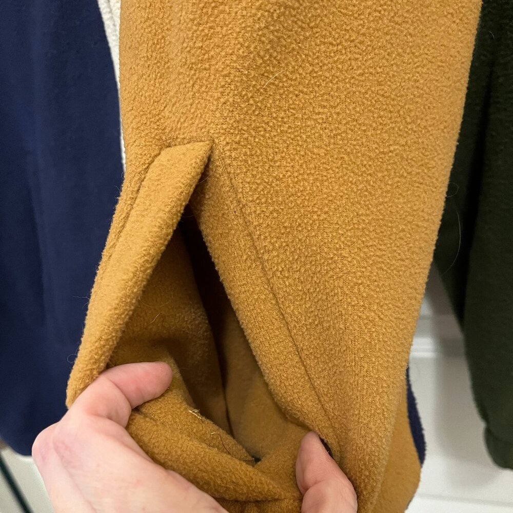 SHEIN *Colorblock Full Zip Fleece* | XS | Pockets | Oversized | Gently Used - Picture 4 of 8